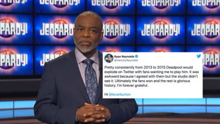 瑞安·雷诺兹在推特上支持勒瓦尔·伯顿主持jeopardy!